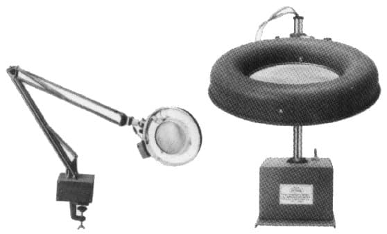 IMPA 371054 – Magnifier Illuminated, Fixed Type 100v