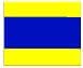 IMPA 371514 – Flag Signal Letter 4'X 6' ""D""