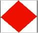 IMPA 371516 – Flag Signal Letter 4'X 6' ""F""