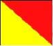 IMPA 371525 – Flag Signal Letter 4'X 6' ""O""