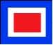 IMPA 371533 – Flag Signal Letter 4'X 6' ""W""