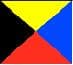 IMPA 371536 – Flag Signal Letter 4'X 6' ""Z""