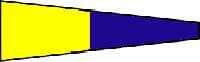 IMPA 371545 – Flag Signal Numeral ""5""