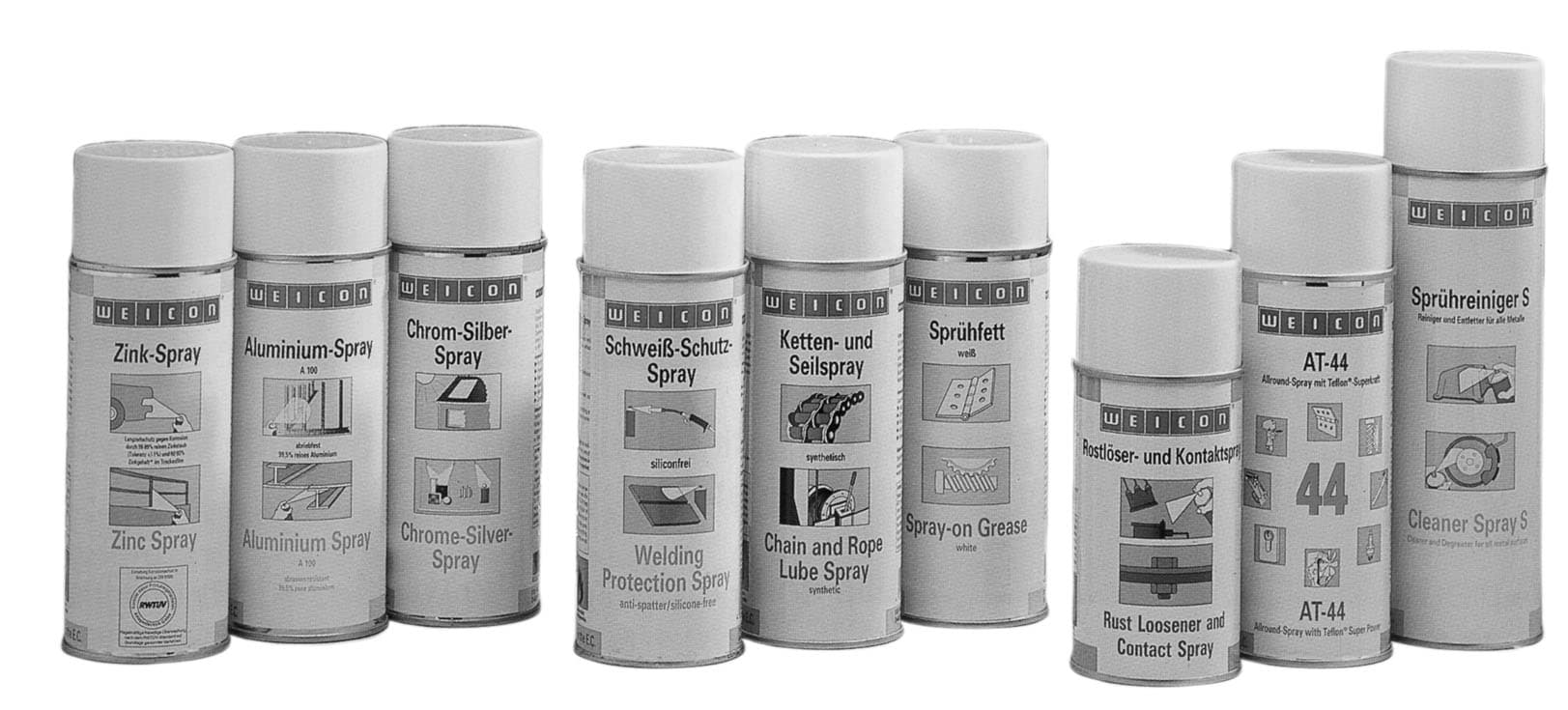 IMPA 450812 – Protection Spray Weicon, Zinc ""Bright Grade"" 400ml
