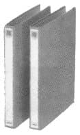 IMPA 470205 – File Hard Cover W/Arch Holder, &Fastener A-4 ""Semi-Small""