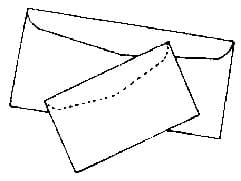 IMPA 470453 – Envelope White Large 10'S