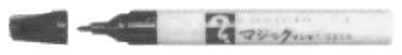IMPA 470648 – Felt Marker Pen Medium Thick, 8-Colors