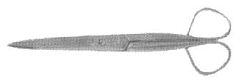 IMPA 471002 – Scissors Paper Stainless Steel, Overall Length 155mm