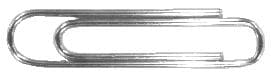 IMPA 471119 – Paper Clip No.1(28mm) 500pcs