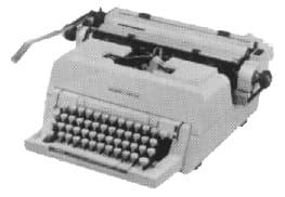 IMPA 471916 – Typewriter Office Manual, 470mm Elite