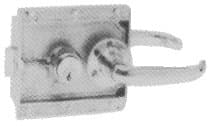 IMPA 490187 – Steel Door Cylinder Rim Lock, With Lever Handle Ohs#3550