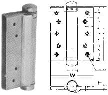 IMPA 490423 – Spring Hinge Single Action, L125xw97mm