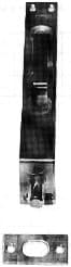 IMPA 490521 – Flash Bolt For Door Stainless, 148.5x22mm