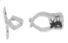 IMPA 490832 – Cabinet Catch Phosphor Bronze, C-Type