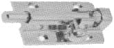 IMPA 490913 – Barrel Bolt For Cabinet, Plate Size 27x43mm