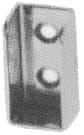 IMPA 491116 – Book Case Bar Socket Stainless, 12x25mm