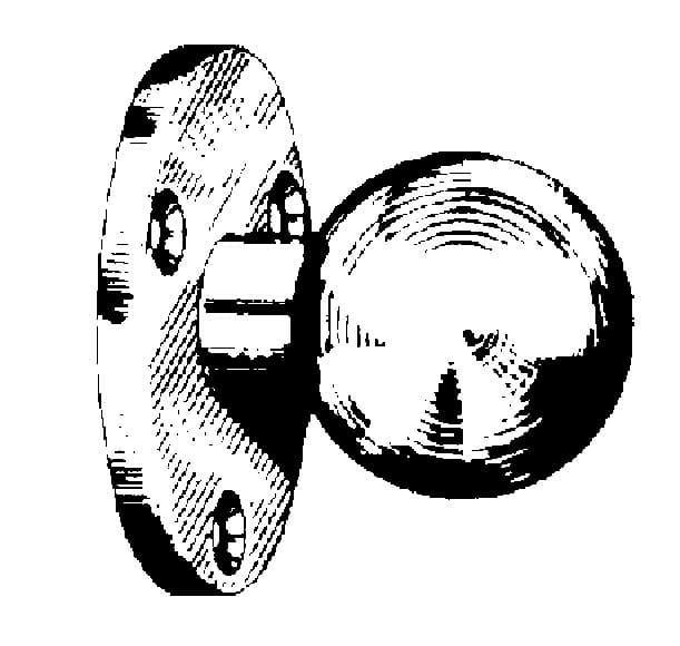 IMPA 492211 – Knob Door Base Dia 70mm, Schwepper 5249