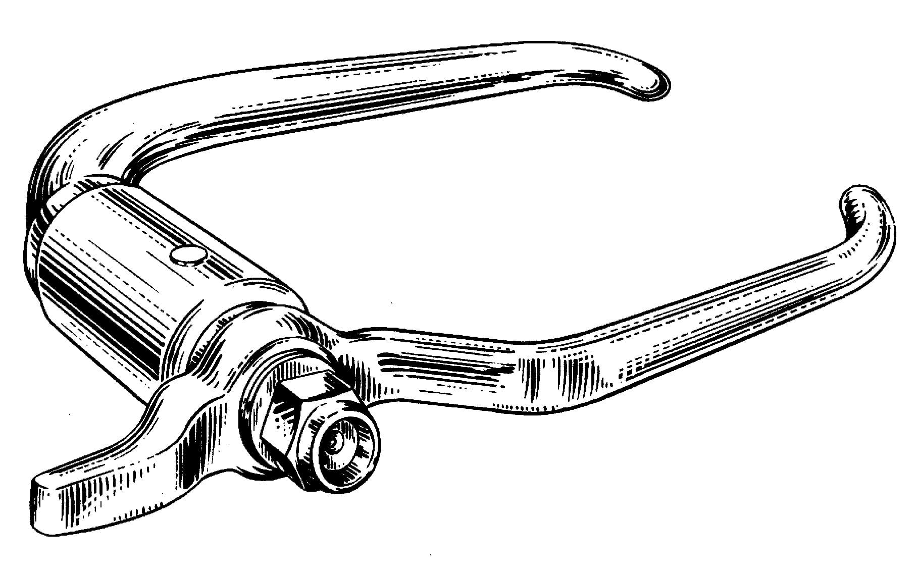 IMPA 493401 – Dog Assembly W/2 Handle, Distance 174 Mm Schwepper 104a