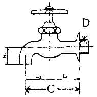 IMPA 530101 – Faucet Wall 13(1/2)