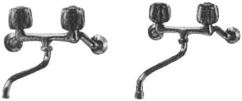 IMPA 530162 – Faucet Wall Combi W/Underside, Swivel Spout & Aerator 13(1/2)
