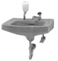 IMPA 530241 – Hand Basin Wall Hung (L221), Large Size 560x460mm 6.5ltr