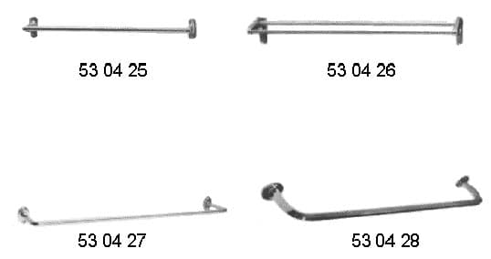 IMPA 530425 – Towel Bar Round Single 457mm