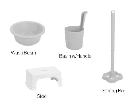 IMPA 530501 – Wash Basin Plastic 270mm Diam, 3.0 Ltr