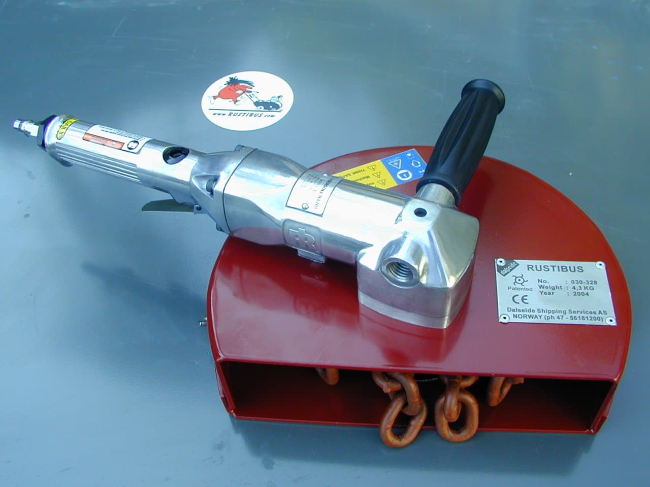 IMPA 590323 – Scaler Angle Pneumatic W:30mm, Rustibus 030-3000 De-Scaler