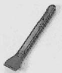 IMPA 590533 – Chisel Bent Flat 25x155mm For, Pneumatic Flux Chipper