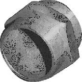 IMPA 590783 – Doub.End Hose Connector Bronze, 2-1/2""Anpt(7.5tpi)2""Vp Thread