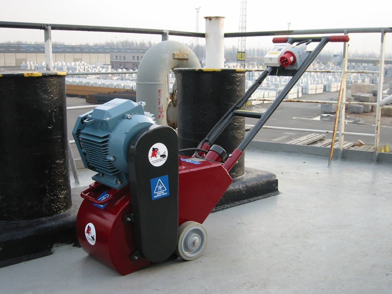 IMPA 591205 – Scaling Machine Electric, Rustibus 200 W:200mm Ac220v