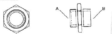 IMPA 592135 – Adaptor Double Ended For, J.J.Tank Cleaning Machine