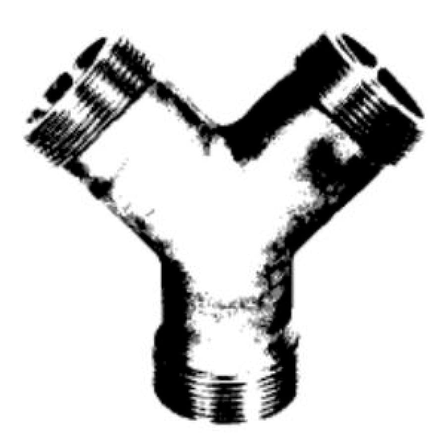 IMPA 592325 – Branch Connector 2-1/2"" , 3 Male End For Butterworth