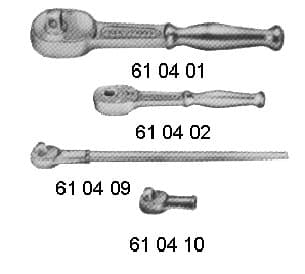 IMPA 610406 – Ratchet Handle Female, 12.7mm/Sq Drive 270mm