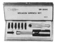 IMPA 611287 – Bit Set Hexagon 3-10mm, 6 Bits & 6 Tools