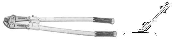 IMPA 611894 – Spare Jaw F/Angle Bolt Cutter, 450mm