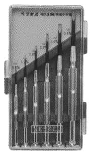 IMPA 612412 – Screwdriver Set Watch Maker'S, 6'S Slotted & Phillips