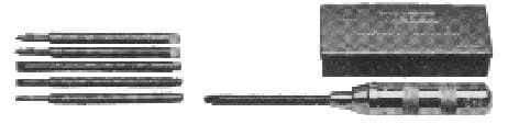 IMPA 612432 – Screwdriver Set Hammering, Impact-Type 6 Bits