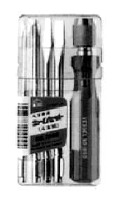 IMPA 612441 – Screwdriver Set Detachable, 4 Bits -3/-5/No.1/No.2