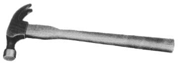 IMPA 612607 – Hammer Bell Face & Nail Puller, Handled 450grm