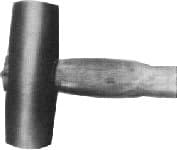 IMPA 612697 – Hammer Brass Handled, No.5 (2.5kgs)