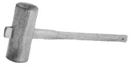 IMPA 612764 – Hammer Wood Mallet Handled, 75mm Face Diam