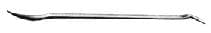 IMPA 613238 – Scraper Bearing Half Round &, Point End 360mm