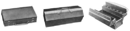 IMPA 613810 – Tool Box Suitcase Type Steel, 260x135x75mm