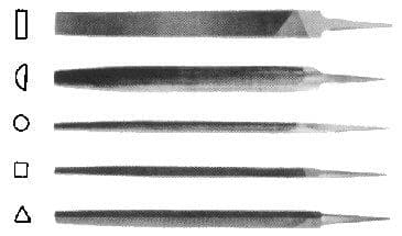 IMPA 614337 – File Half-Round Double-Cut, Second-Cut 250mm
