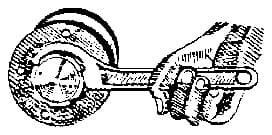 IMPA 615612 – Wrench Hook Spanner Non-Spark, Special Aluminium Bronze 40mm