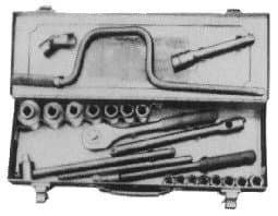 IMPA 615671 – Socket Wrench Set Special Alum, Bronze Non-Spark 12.7mm/Sq