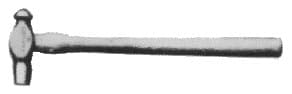 IMPA 615712 – Hammer Ball Pein Handle 340grm, Non-Spark Beryllium Copper