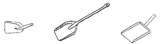 IMPA 615967 – Dust Pan Non-Spark 130x175mm, Special Aluminium Bronze