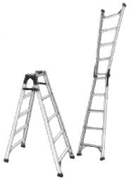 IMPA 617137 – Ladder Folding Aluminium-Alloy, 2 Way Combination 2.7mtr